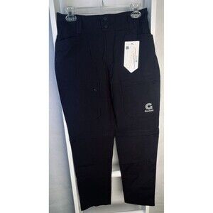 Gonex Sport Leggings Womens 6 Black Pockets Polyamide Blend Stretch NEW Athletic